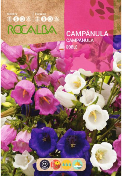 Semillas Rocalba Campanula Doble