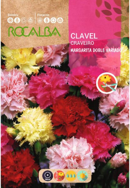 Semillas Rocalba Clavel Margarita Doble